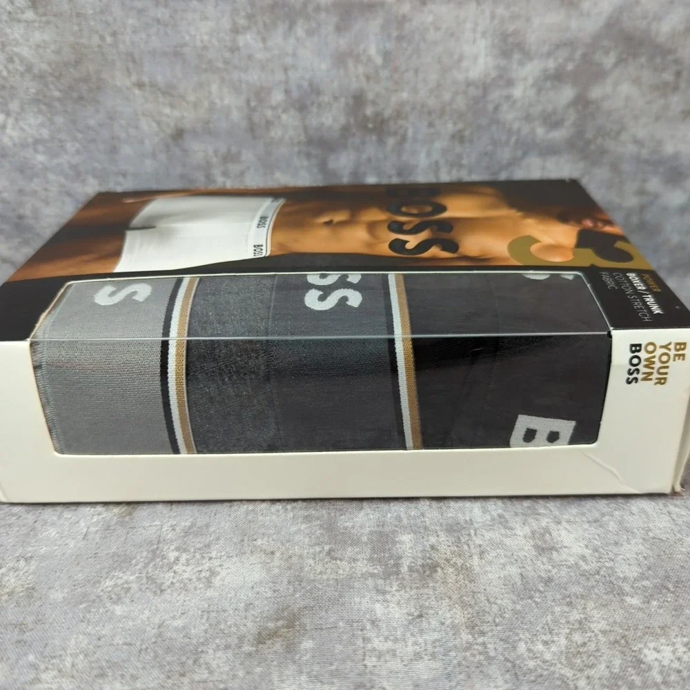 Hugo Boss Hugo Trunk 3P Power 3 Pack 2XL Boxerbriefs Boxershort Cotton Stretch